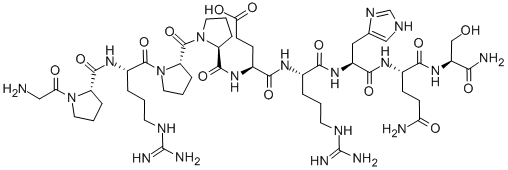 H-GLY-PRO-ARG-PRO-PRO-GLU-ARG-HIS-GLN-SER-NH2 CAS#: 149836-35-1