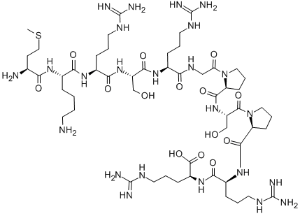 H-MET-LYS-ARG-SER-ARG-GLY-PRO-SER-PRO-ARG-ARG-OH CAS#: 165174-60-7