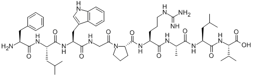 H-PHE-LEU-TRP-GLY-PRO-ARG-ALA-LEU-VAL-OH CAS#: 160295-81-8