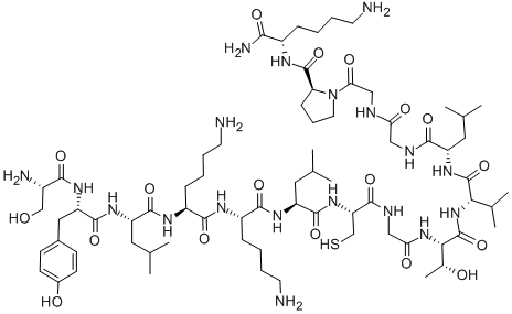 H-SER-TYR-LEU-LYS-LYS-LEU-CYS-GLY-THR-VAL-LEU-GLY-GLY-PRO-LYS-NH2 CAS#: 317331-26-3