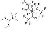 HEXAMETHYLGUANIDINIUM TRIS(PENTAFLUOROETHYL)TRIFLUOROPHOSPHATE CAS#: 394692-93-4