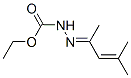 Hydrazinecarboxylic acid, (1,3-dimethyl-2-butenylidene)-, ethyl ester (9CI) CAS#: 391257-00-4