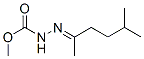 Hydrazinecarboxylic acid, (1,4-dimethylpentylidene)-, methyl ester (9CI) CAS#: 391253-73-9