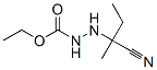 Hydrazinecarboxylic acid, 2-(1-cyano-1-methylpropyl)-, ethyl ester CAS#: 151169-63-0