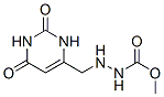 Hydrazinecarboxylic acid, 2-[(1,2,3,6-tetrahydro-2,6-dioxo-4-pyrimidinyl)methyl]-, methyl ester (9CI) CAS#: 353260-14-7