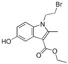 Indole-3-carboxylic acid, 1-(2-bromoethyl)-5-hydroxy-2-methyl-, ethyl ester CAS#: 149246-45-7
