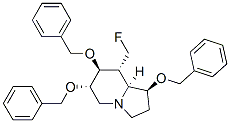 Indolizine, 8-(fluoromethyl)octahydro-1,6,7-tris(phenylmethoxy)-, 1S-(1.alpha.,6.beta.,7.alpha.,8.beta.,8a.beta.)- CAS#: 171925-39-6