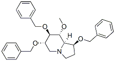 Indolizine, octahydro-8-methoxy-1,6,7-tris(phenylmethoxy)-, 1S-(1.alpha.,6.beta.,7.alpha.,8.beta.,8a.beta.)- CAS#: 171925-42-1