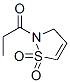 Isothiazole, 2,3-dihydro-2-(1-oxopropyl)-, 1,1-dioxide (9CI) CAS#: 350506-90-0