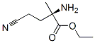 Isovaline, 4-cyano-, ethyl ester (9CI) CAS#: 169390-29-8