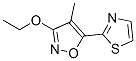 Isoxazole, 3-ethoxy-4-methyl-5-(2-thiazolyl)- (9CI) CAS#: 166180-75-2