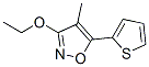 Isoxazole, 3-ethoxy-4-methyl-5-(2-thienyl)- (9CI) CAS#: 166180-41-2