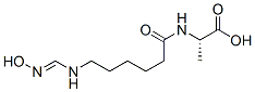 L-Alanine,  N-[6-[(hydroxyiminomethyl)amino]-1-oxohexyl]-  (9CI) CAS#: 173144-82-6