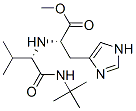 L-Histidine, N-[1-[[(1,1-dimethylethyl)amino]carbonyl]-2-methylpropyl]-, methyl ester, (S)- (9CI) CAS#: 169453-11-6