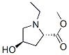 L-Proline, 1-ethyl-4-hydroxy-, methyl ester, trans- (9CI) CAS#: 154342-67-3