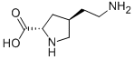 L-Proline, 4-(2-aminoethyl)-, (4R)- (9CI) CAS#: 327989-68-4