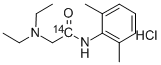 LIDOCAINE HYDROCHLORIDE, [CARBONYL-14C] CAS#: 40252-00-4