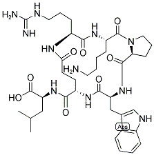 (LYS9,TRP11,GLU12)-NEUROTENSIN (8-13) (CYCLIC ANALOG) CAS#: 160662-16-8