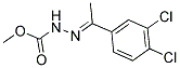 METHYL 2-[1-(3,4-DICHLOROPHENYL)ETHYLIDENE]-1-HYDRAZINECARBOXYLATE CAS#: 337924-73-9