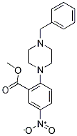 METHYL 2-(4-BENZYLPIPERAZINO)-5-NITROBENZENECARBOXYLATE CAS#: 381195-04-6