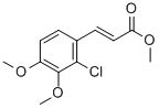 METHYL 3-(2-CHLORO-3,4-DIMETHOXYPHENYL)ACRYLATE CAS#: 175135-97-4