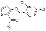 METHYL 3-[(2,4-DICHLOROBENZYL)OXY]-2-THIOPHENECARBOXYLATE CAS#: 343375-78-0