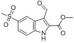 METHYL 3-FORMYL-5-METHANESULFONYL-1H-INDOLE-2-CARBOXYLATE CAS#: 318292-56-7