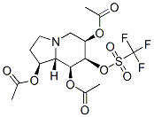 Methanesulfonic acid, trifluoro-, 1,6,8-tris(acetyloxy)octahydro-7-indolizinyl ester, 1S-(1.alpha.,6.beta.,7.alpha.,8.beta.,8a.beta.)- CAS#: 156150-93-5
