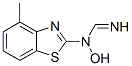 Methanimidamide, N-hydroxy-N-(4-methyl-2-benzothiazolyl)- (9CI) CAS#: 382136-38-1