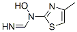 Methanimidamide, N-hydroxy-N-(4-methyl-2-thiazolyl)- CAS#: 382136-42-7