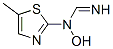 Methanimidamide, N-hydroxy-N-(5-methyl-2-thiazolyl)- CAS#: 382136-53-0