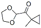 Methanone,  1,3-dioxolan-2-yl-(1-methylcyclopropyl)-  (9CI) CAS#: 146061-14-5
