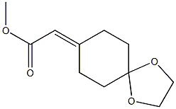 Methyl 2-(1,4-dioxaspiro[4.5]decan-8-ylidene)acetate CAS#: 172270-85-8