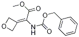 Methyl 2-(benzyloxycarbonylaMino)-2-(oxetan-3-ylidene)acetate CAS#: 394653-39-5