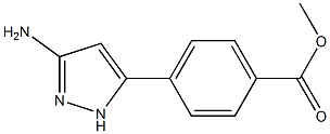 Methyl 4-(3-aMino-1h-pyrazol-5-yl)benzoate CAS#: 333737-29-4