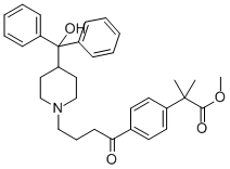 Methyl-4-4(4-hydroxy diphenyl-methyl)-piperidine-1-oxobutyl-2-2-dimethyl phenyl CAS#: 154477-55-1