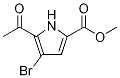 Methyl 5-acetyl-4-bromo-1H-pyrrole-2-carboxylate CAS#: 157425-54-2