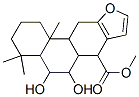 Methyl 5,6-dihydroxy-4,4,11b-trimethyl-1,2,3,4,4a,5,6,6a,7,11,11a,11b- dodecahydrophenanthro[3,2-b]furan-7-carboxylate CAS#: 40776-64-5