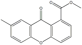 Methyl 7-Methyl-9-oxo-9H-xanthene-1-carboxylate CAS#: 328526-39-2