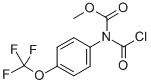Methyl N-carbonochloridoyl-N-[4-(trifluoromethoxy)phenyl]carbamate CAS#: 173903-15-6