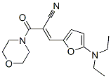 Morpholine,  4-[2-cyano-3-[5-(diethylamino)-2-furanyl]-1-oxo-2-propenyl]-  (9CI) CAS#: 366816-46-8