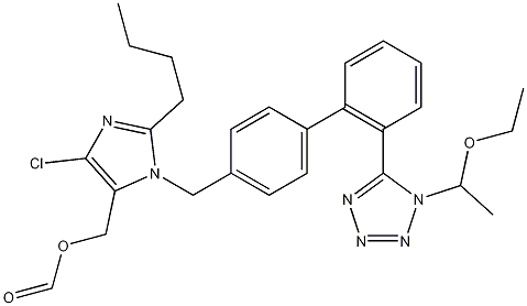 N-1-Ethoxyethyl Losartan Carboxaldehyde CAS#: 165276-40-4
