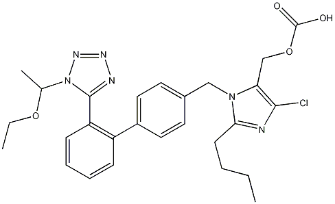 N-1-Ethoxyethyl Losartan Carboxylic Acid CAS#: 165276-41-5