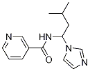 N-(1-Imidazol-1-yl-3-methyl-butyl)-nicotinamide CAS#: 160821-11-4