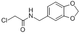 N-(1,3-BENZODIOXOL-5-YLMETHYL)-2-CHLOROACETAMIDE CAS#: 40023-03-8