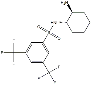 N-[(1S,2S)-2-aMinocyclohexyl]-3,5-bis(trifluoroMethyl)- BenzenesulfonaMide CAS#: 313342-21-1