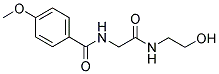 N-(2-[(2-HYDROXYETHYL)AMINO]-2-OXOETHYL)-4-METHOXYBENZENECARBOXAMIDE CAS#: 338396-48-8
