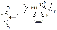 N-(2-(3-(trifluoromethyl)diazirin-3-yl)phenyl)-4-maleimidobutyramide CAS#: 151077-62-2