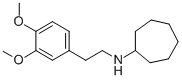 N-[2-(3,4-dimethoxyphenyl)ethyl]cycloheptanamine CAS#: 353772-45-9