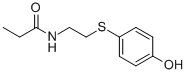 N-[2-(4-HYDROXYPHENYLSULFANYL)ETHYL]PROPIONAMIDE CAS#: 155196-03-5